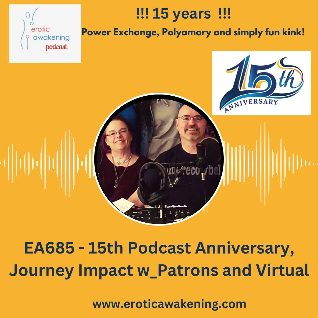 EA685 – 15th Podcast Anniversary, Journey Impact w_Patrons and Virtual