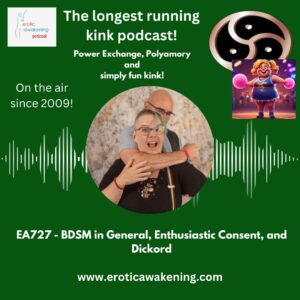 Graphic of the Erotic Awakening Podcast