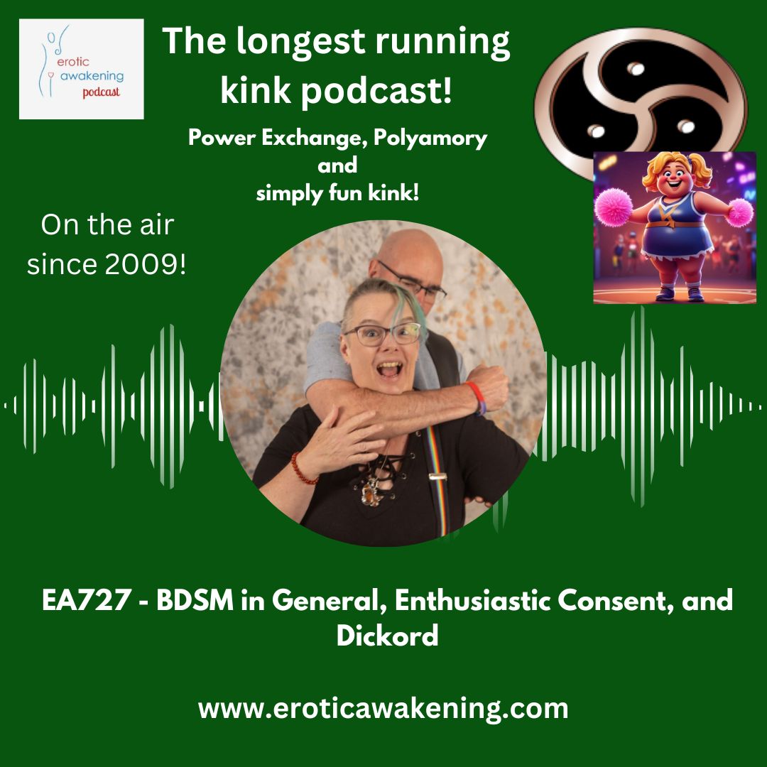 Graphic of the Erotic Awakening Podcast