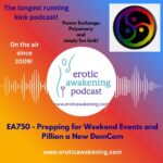 EA750 - Prepping for a weekend event & Pillion a DomCom