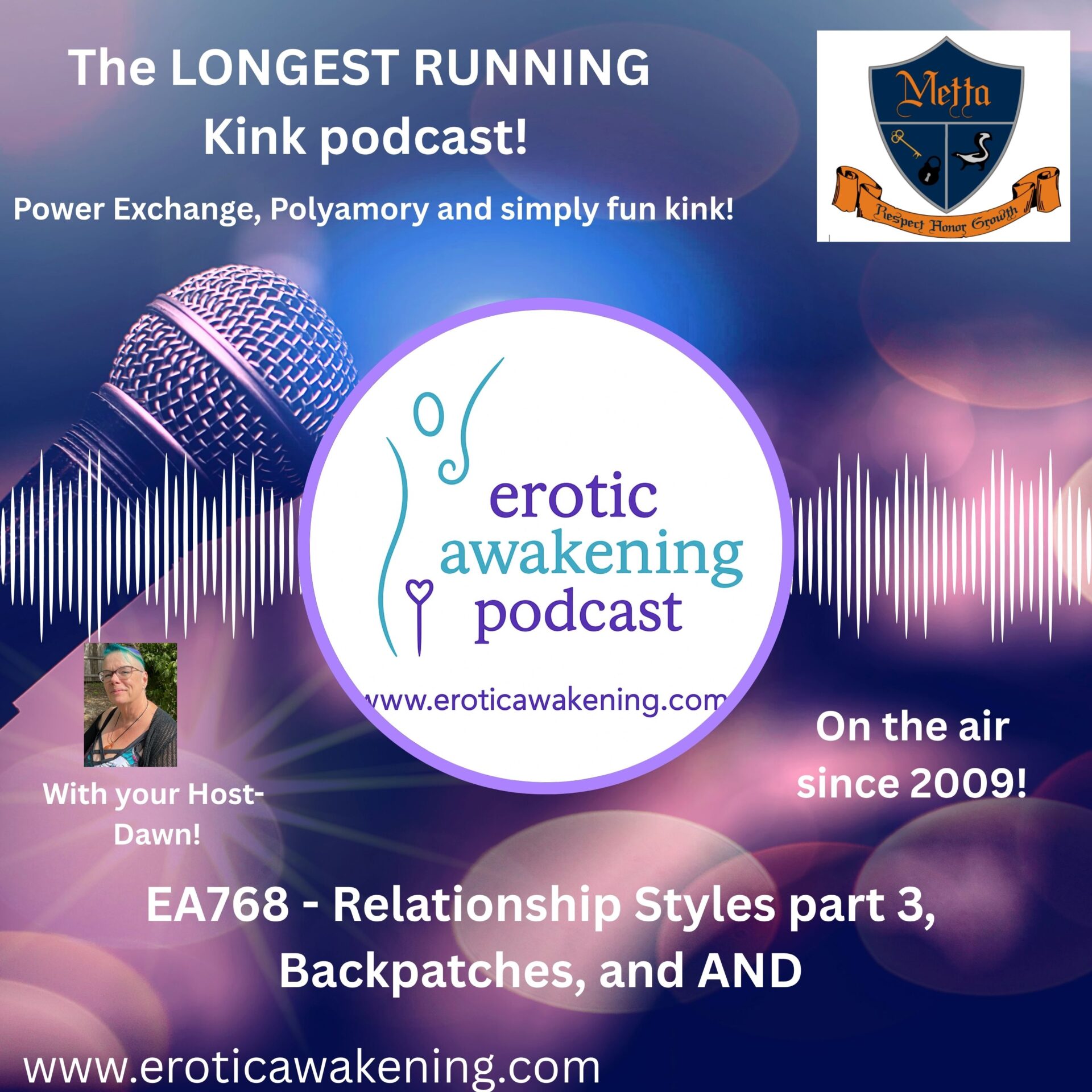 EA768 - Relationship Styles part 3, Backpatches, and AND
