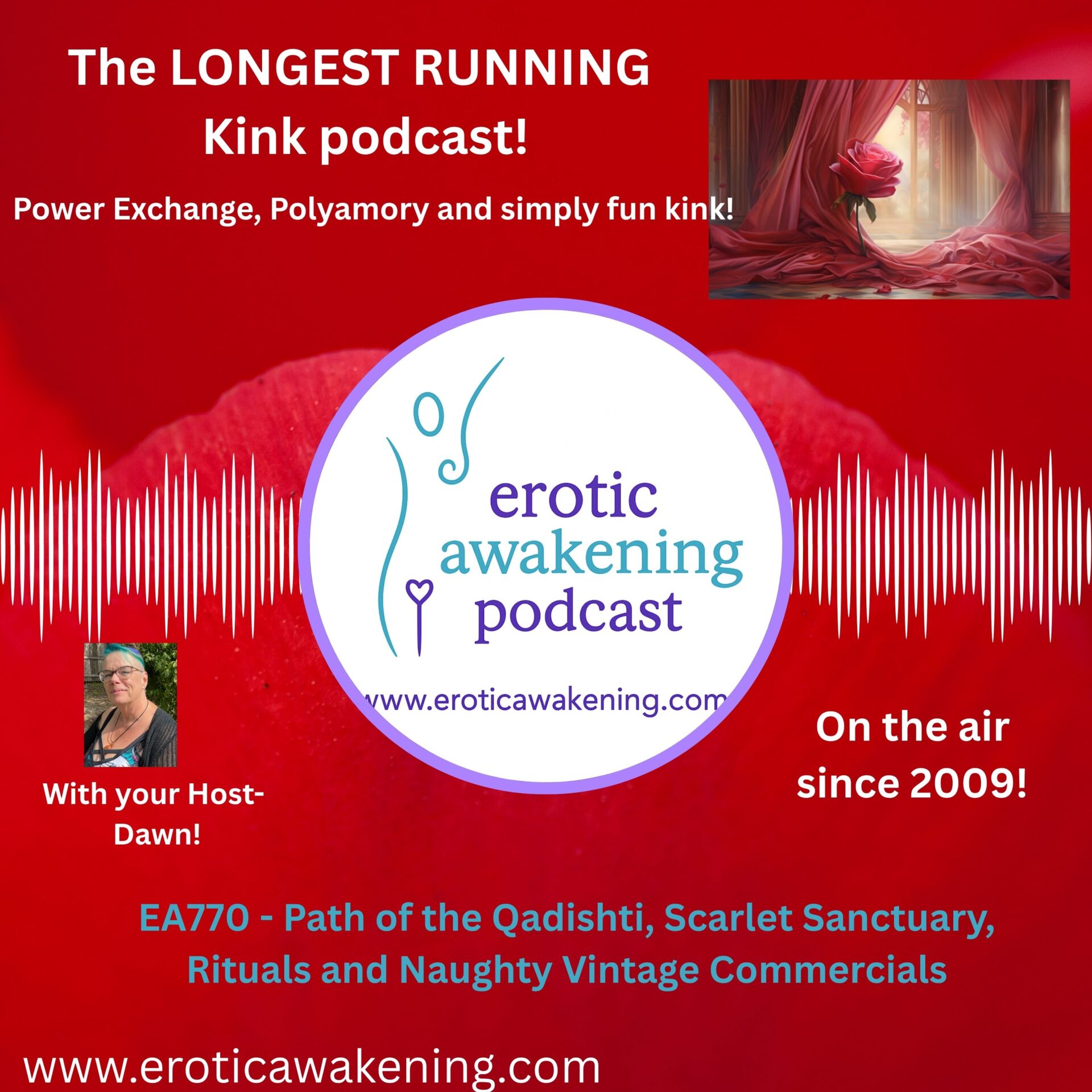 Episode 770 - Path of the Qadishti, Scarlet Sanctuary, Rituals and Naughty Vintage Commercials